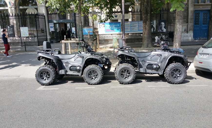 Image 3: Balade d'1h30 en quad dans Paris