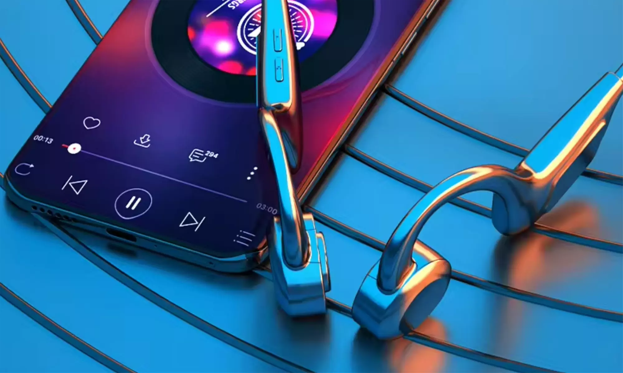 Bluetooth 5.3 hoofdtelefoon