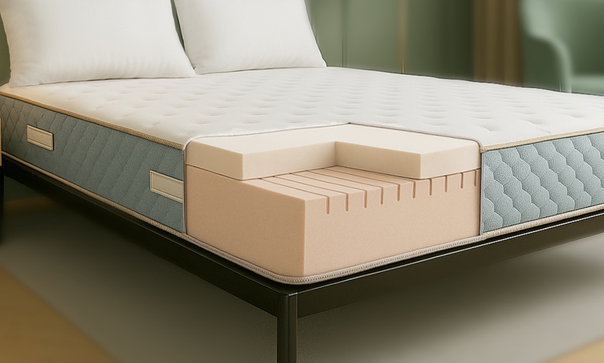 Image 2: Materasso ortopedico in memory foam e water foam 