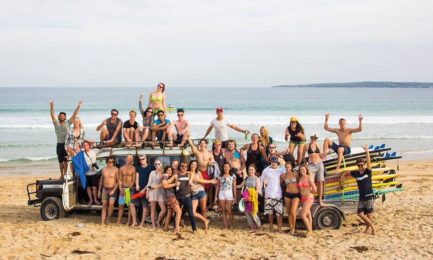 Image 1: Surfing Lesson Day Trip