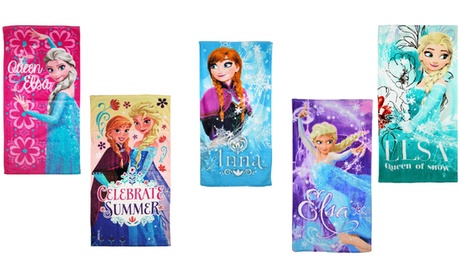 Telo mare Disney Frozen disponibile in 4 disegni