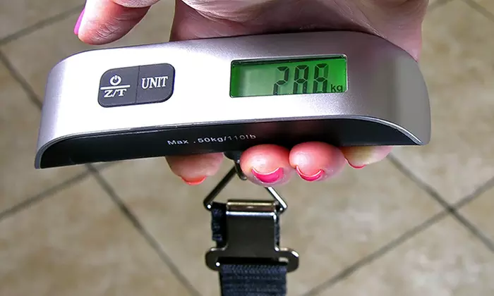Digital Luggage Scale (1 or 2pk) - Primary Image