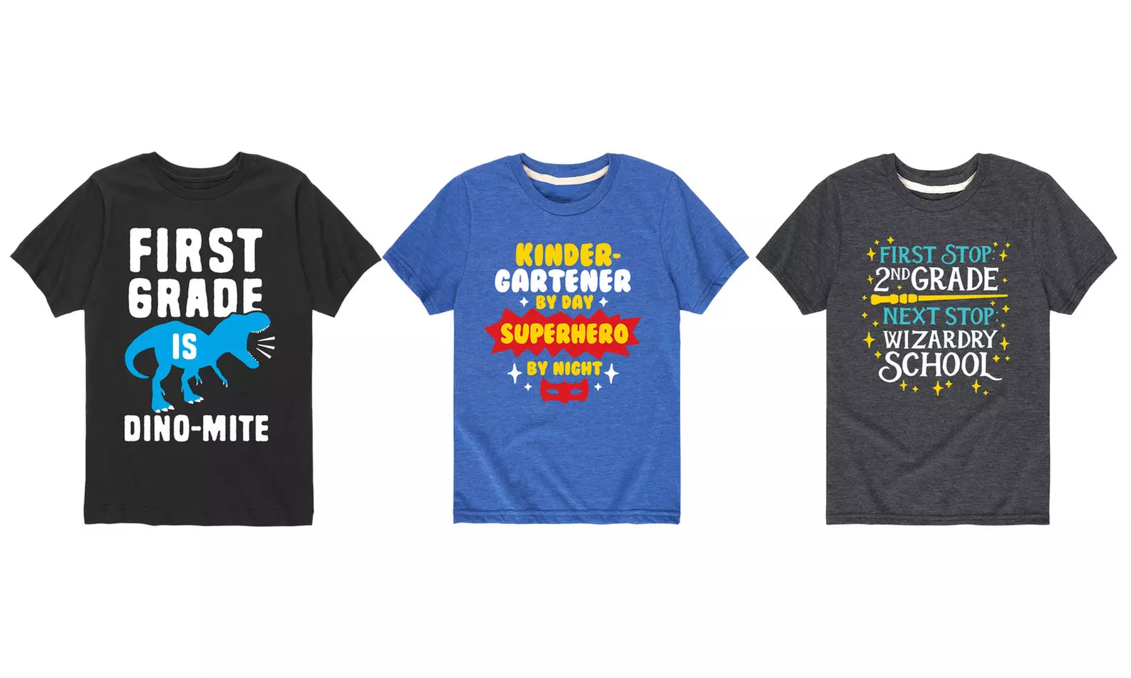 Kids' Funny First Day of School Tee - Primary Image