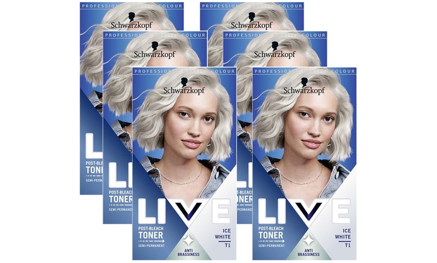 Image 2: Schwarzkopf Semi-Permanent Hair Dye Ice White T1