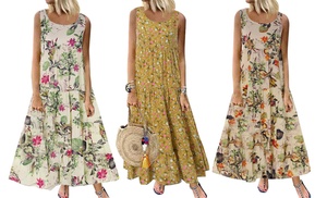 Floral Summer Maxi Dress