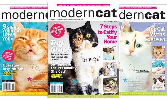 One-Year Subscription to "Modern Dog" or Two-Year Subscription to "Modern Cat" from Blue Dolphin (Up to 50% Off) - Second Medium