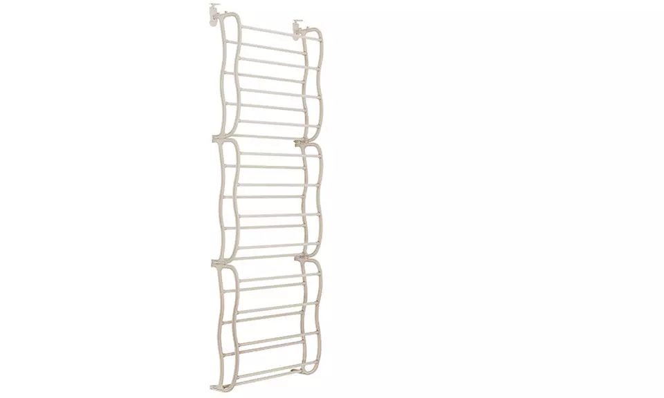 Étagère à chaussures murale et porte 36 paires gain d'espace, facile à monter - Image 4