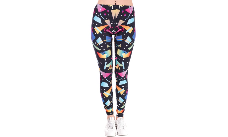 Image 18: Kukubird Novelty Leggings