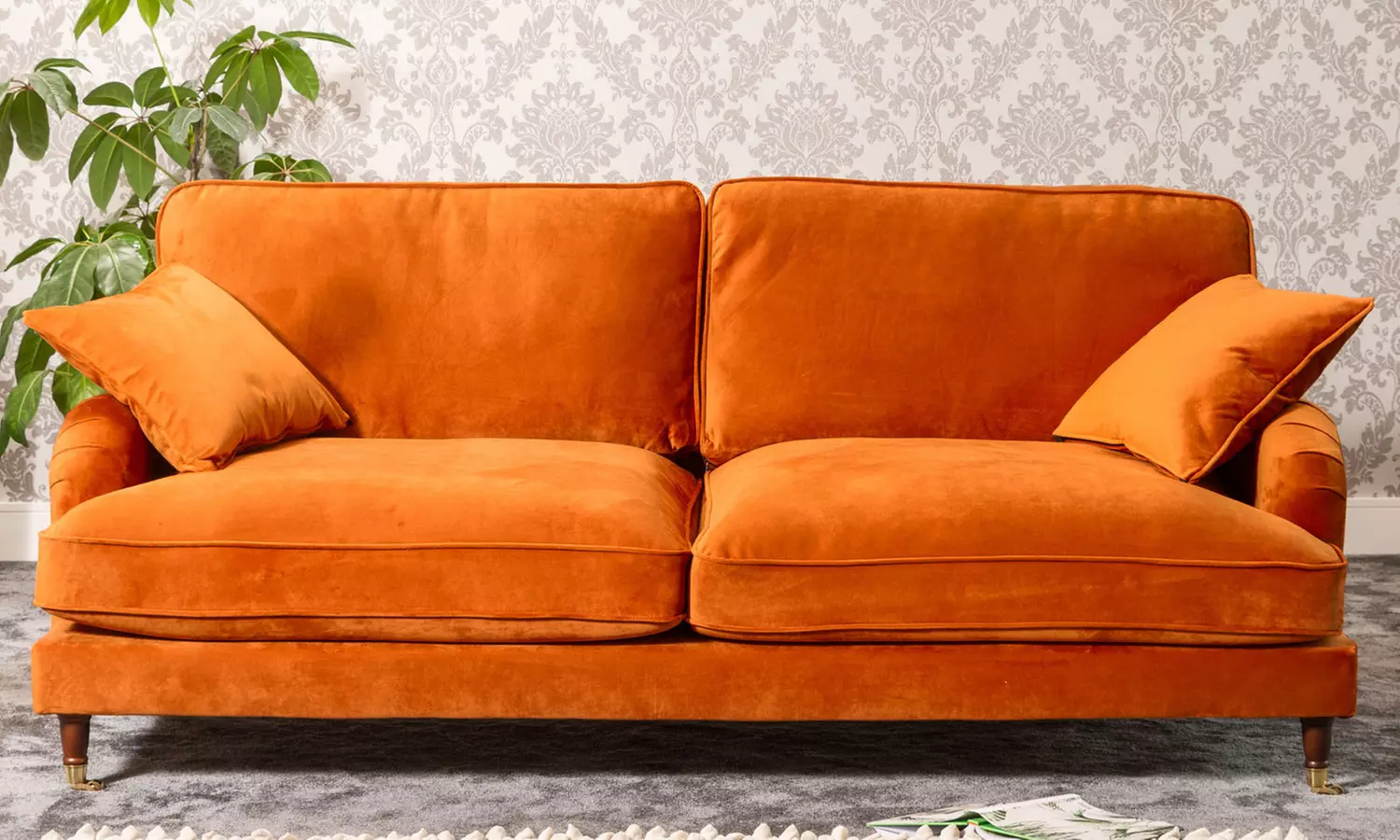Callaway Velvet Sofa Selection