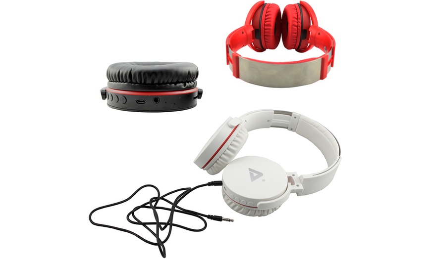 Image 4: Headphones with MP3 Player