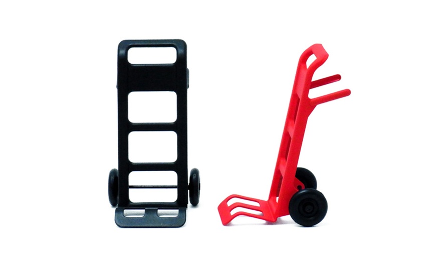 Image 2: Two Mini Dolly Phone Stands