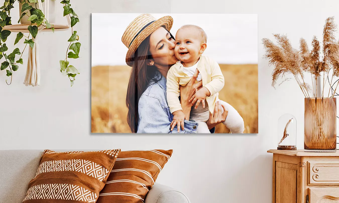 Personalisierbares Foto auf Plexiglas
