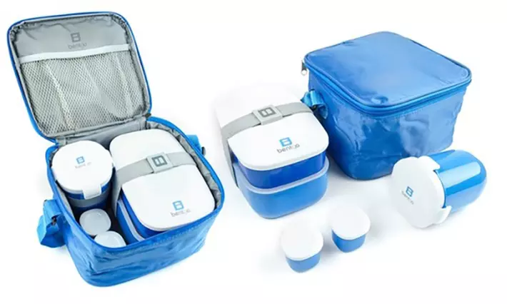 Bentgo Lunchbox Set with Carrying Bag (6-Piece) - Primary Image