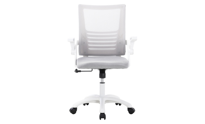 Image 3: Office Desk Mesh Swivel Chair Computer Ergonomic Chair