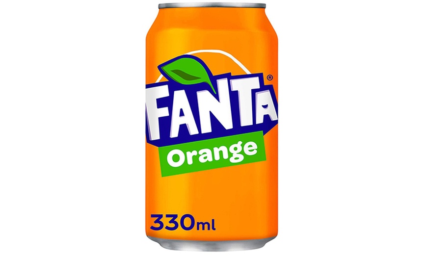 Image 2: 24-Pack of Fanta Orange 330ml Can