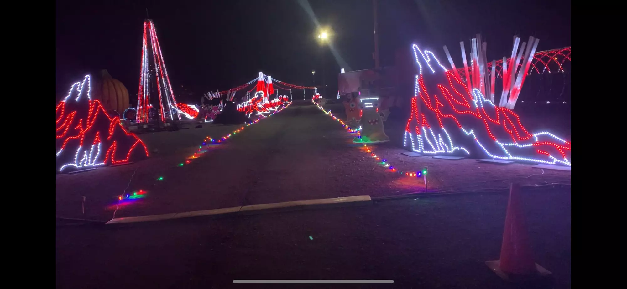 General Admission Ticket to Frights in the Lights for One and Light Up Pumpkin Bear (Up to 25% Off) - Second Medium