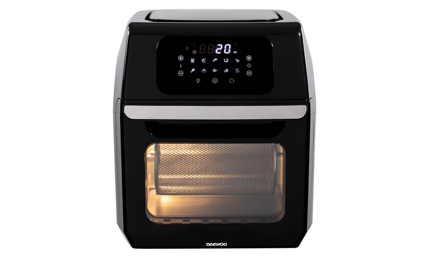 Daewoo 12L 1800W Rotisserie Air Fryer Oven | Groupon