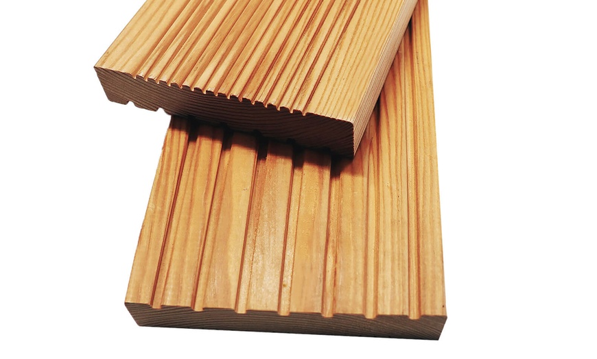 Image 3: Home Deluxe Holz Terrassendielen Lärche „Aris“