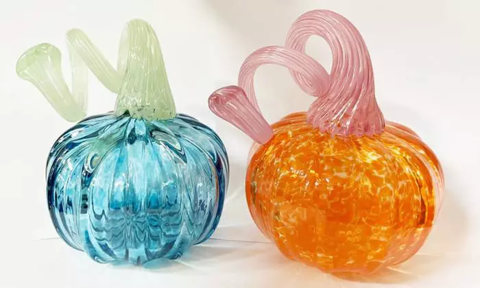 Create Your Own Glass Pumpkin in a Workshop