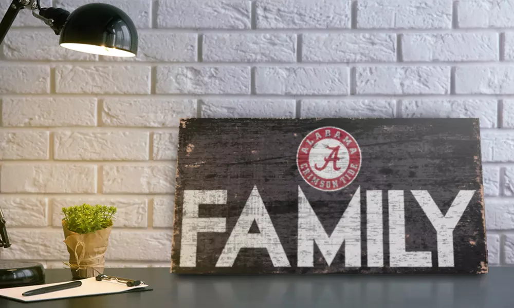 NCAA 12"x6" Family Sign - Primary Image