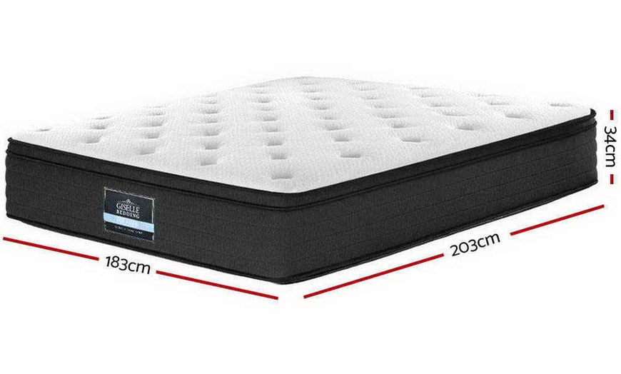 Image 5: 34cm Medium-Firm Mattress