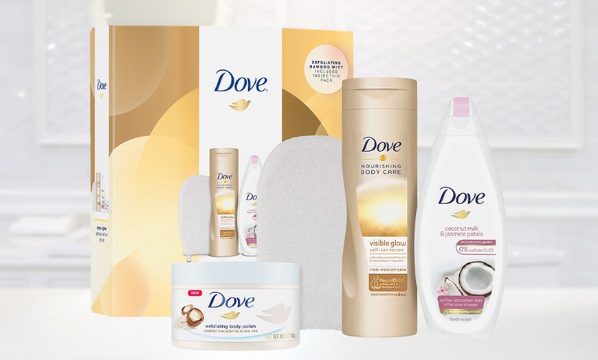 Image 7: Dove Prep and Glow Gift Set