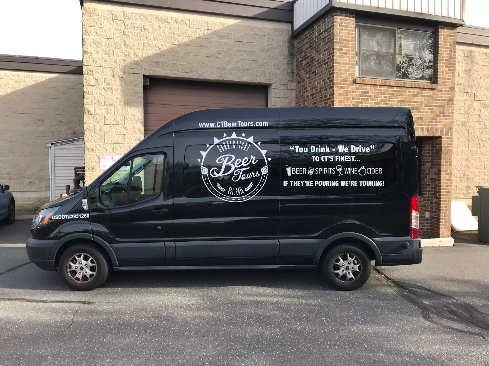 Ford Transit Rentals from Ct Beer Tours (Up to 50% Off). Three Options Available. - Primary Image