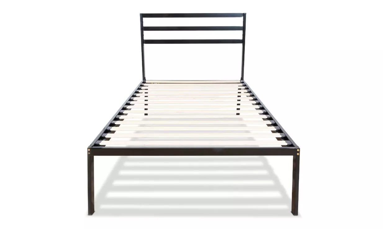 Lit Quiétude en acier avec lattes passives