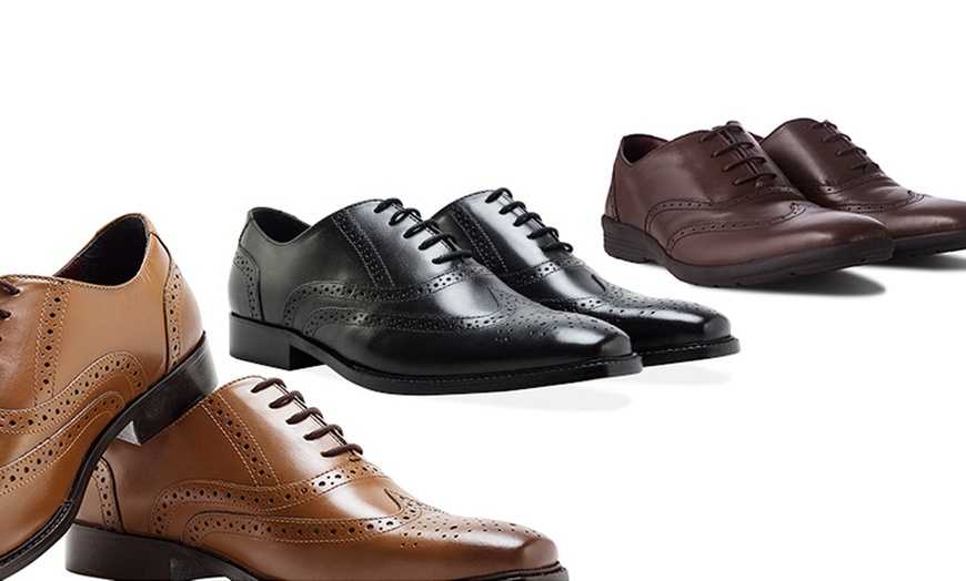 Image 3: Redfoot Men's Leather Brogues