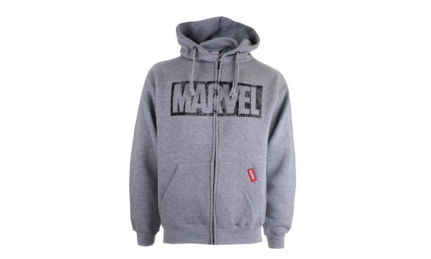 Image 4: Marvel Men's Zip Hoodie