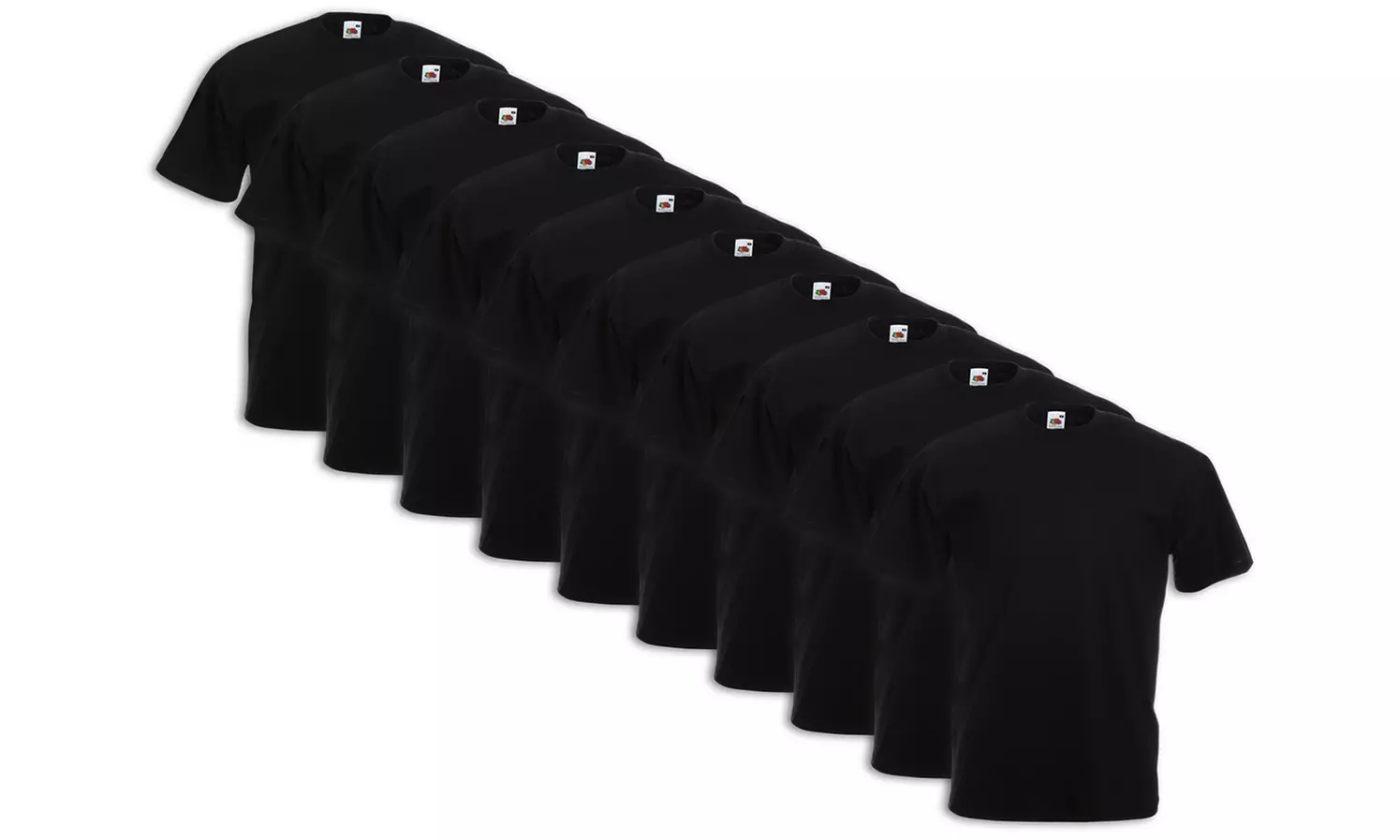 10er-Pack Fruit of the Loom Herren-T-Shirts