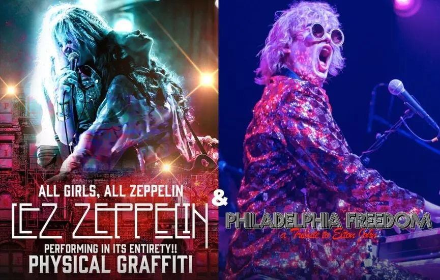 Lez Zeppelin & Philadelphia Freedom on Nov 11 at 8 p.m. - Primary Image