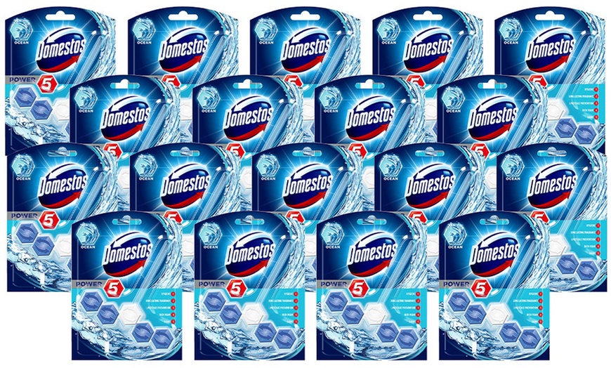 Image 11: 9 or 18 Domestos Power 5 Rim Blocks