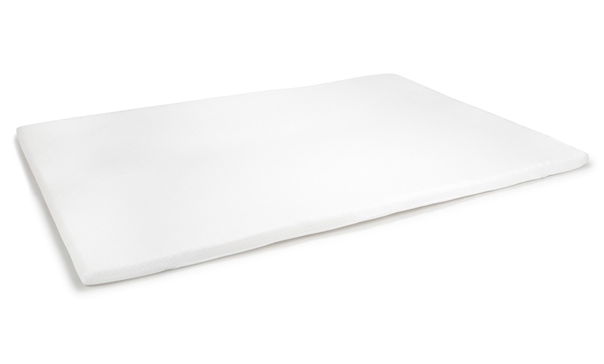 Image 2: Memory Foam Mattress Topper