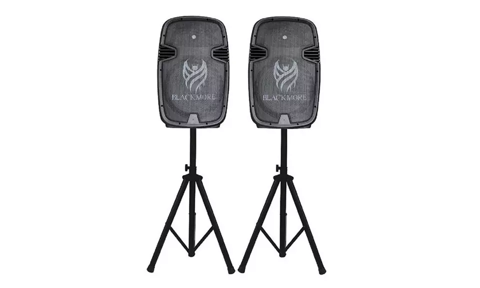 Blackmore BJS154BT Portable Wireless Bluetooth Speaker Bundle at 123DJ.com - Primary Image