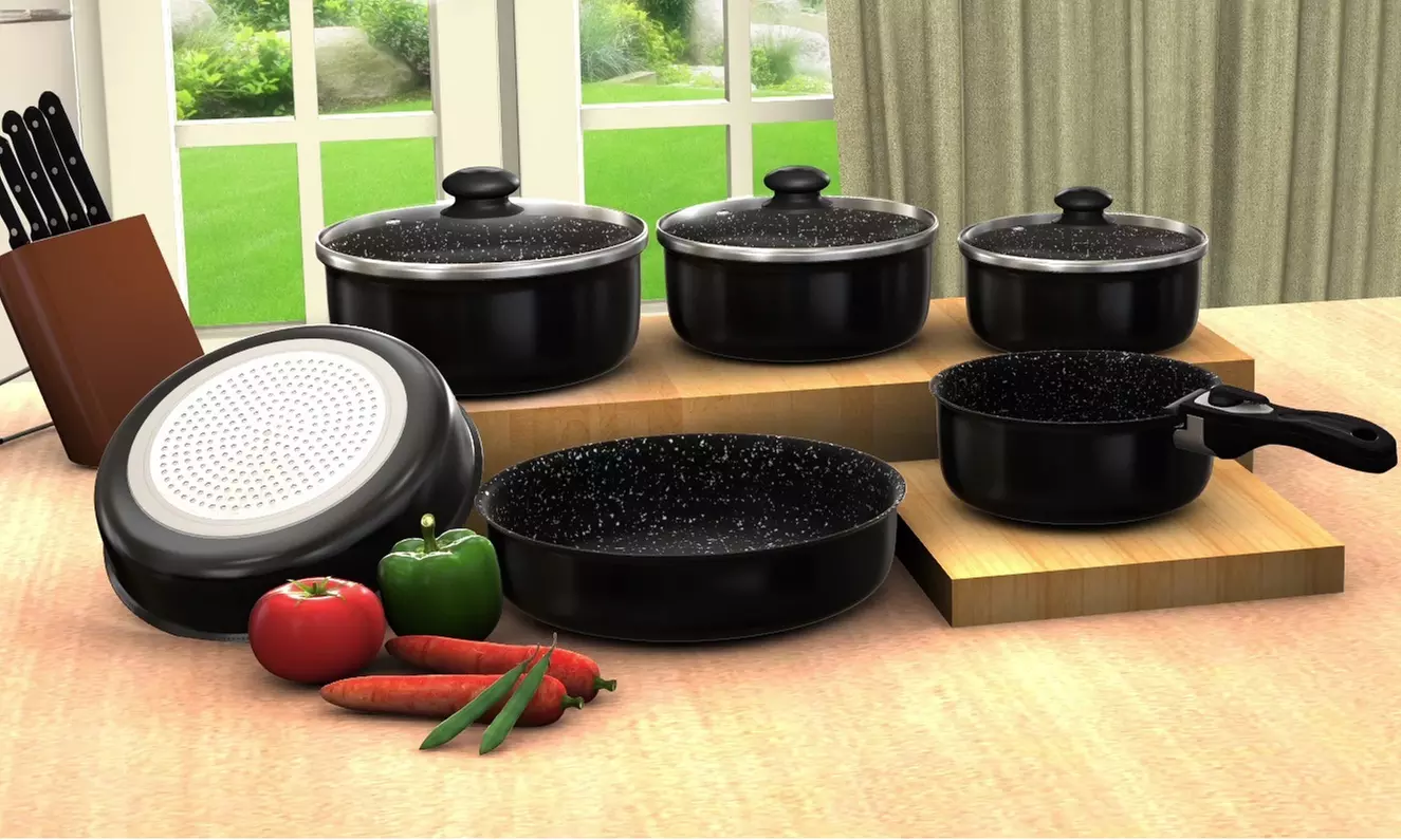 Herzberg 10er-Set Kochgeschirr