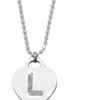 Image 13: Collana con lettera cuore realizzata con cristalli di Swarovski®