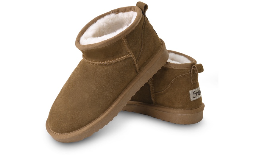 Image 4: Women's Sheepskin Lined Ankle Boots