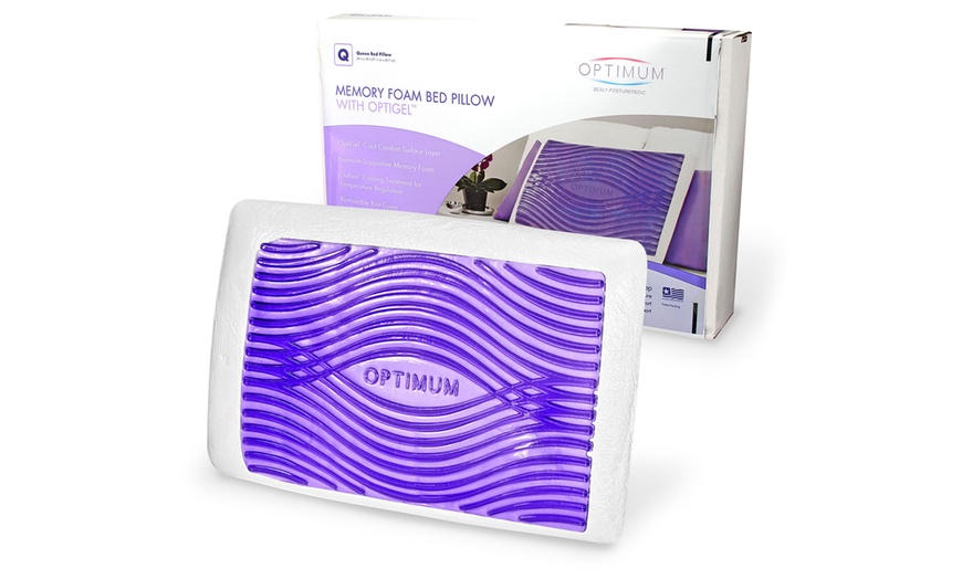 sealy optimum memory foam pillow