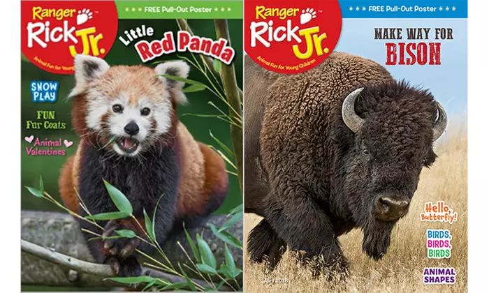 Ranger Rick Jr. Magazine Print and Digital Subscriptions (Up to 67% Off). Four Options Available.  - Primary Image
