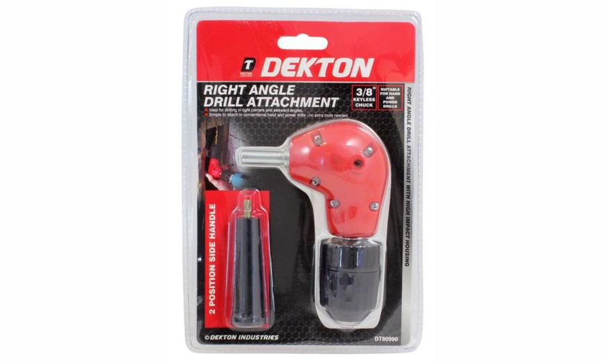 Image 4: Dekton Right Angle Drill Attachment