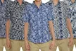 Verdo Men's Short-Sleeved Los Angeles Collection Slim Fit Button-Down Shirts - Second Medium