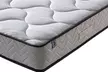 Lit Marquis en tissu de style scandinave, matelas en option, de Sampur, livraison offerte - Second Medium