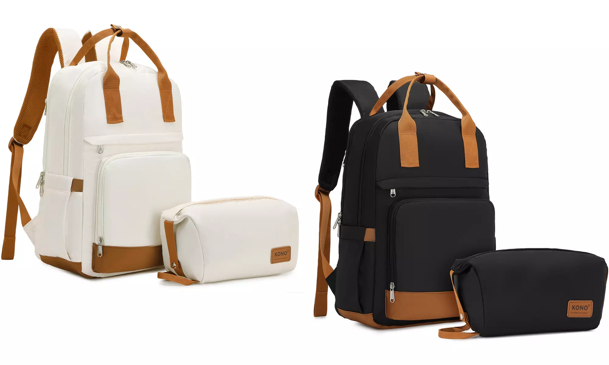 Mochila para portátil con múltiples compartimentos y cargador USB