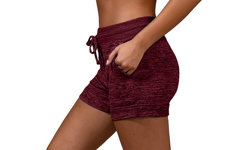 Image 5: Women's Stretch Fitness Shorts