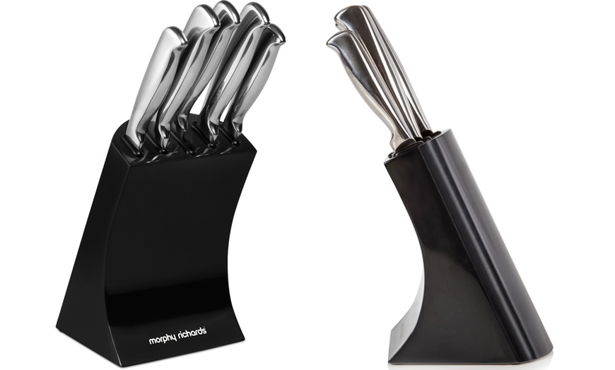 Image 2: Morphy Richards Knife Set