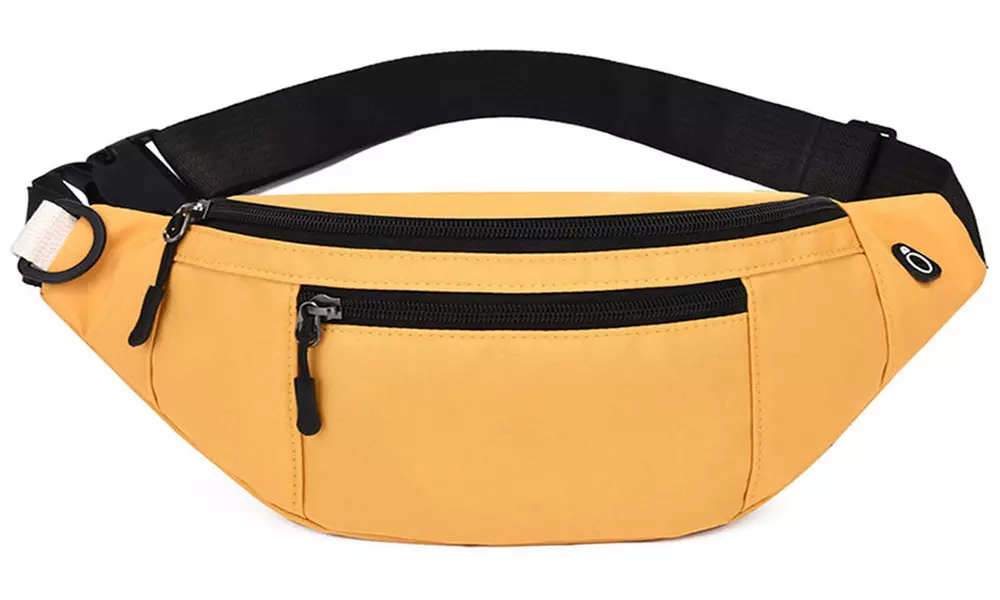 Unisex Gürteltasche mit Kopfhöreranschluss