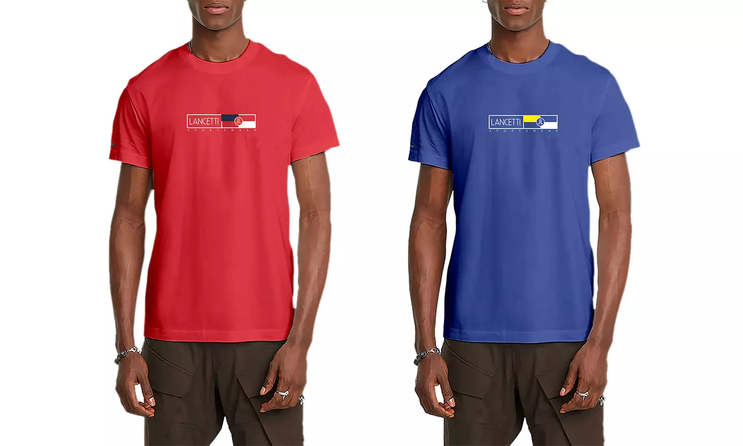 Set di 2 t-shirt Lancetti