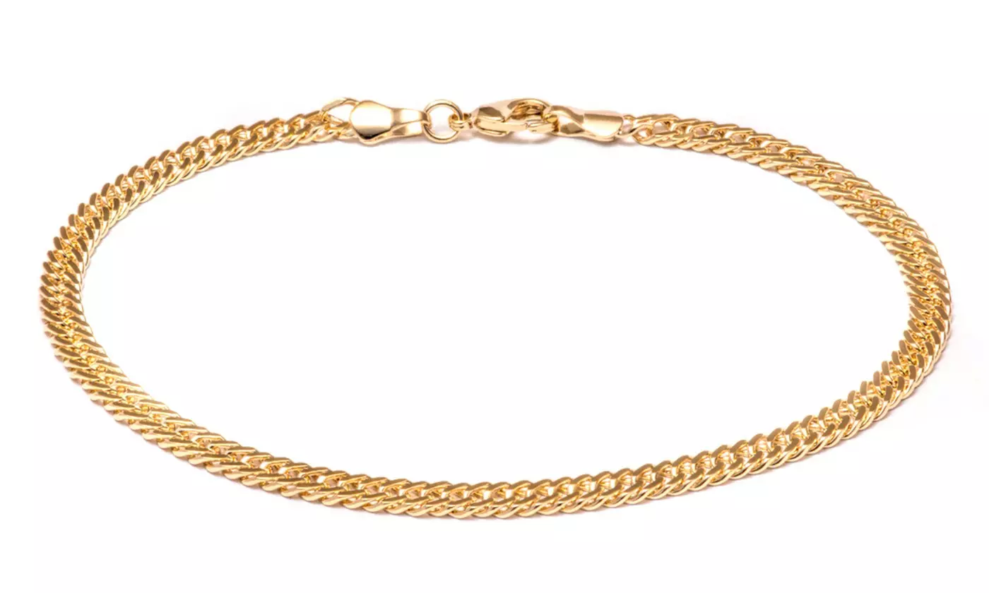 18K Gold Plated Chain Anklets