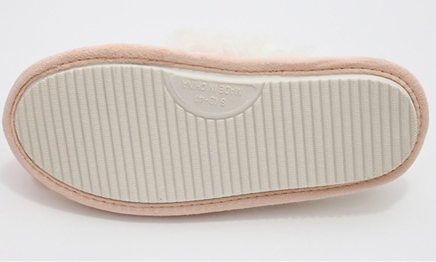 Image 8: Women's Warm Plush Slippers